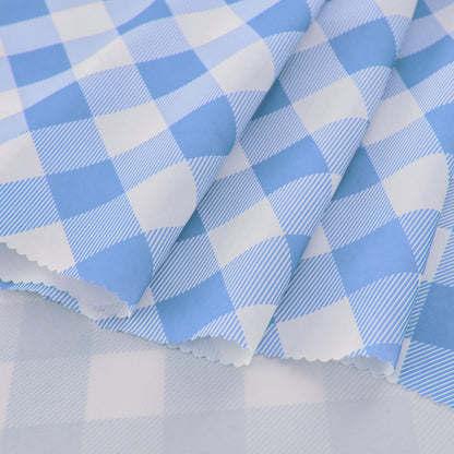 Waterproof Plaid Tablecloth Fabric