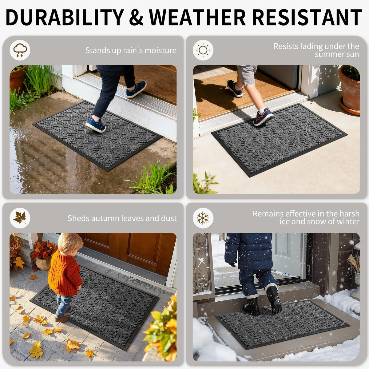 Large Door Mat Outside Entrance 47x32
