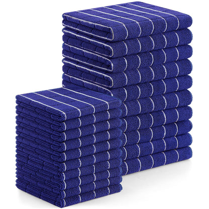 Microfiber Kitchen Towels and Dishcloths Sets (20 Count)