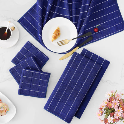 Microfiber Kitchen Towels and Dishcloths Sets (20 Count)