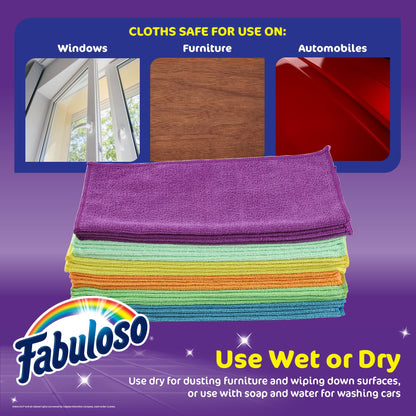 Microfiber Cleaning Cloths (12 Count)