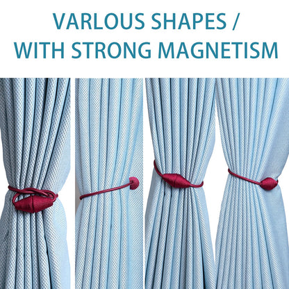 2 PCS Magnetic Curtain Tiebacks (2 Count)