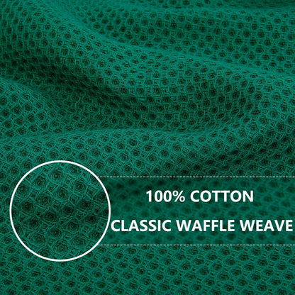 100% Cotton Waffle Weave Kitchen Dish Cloths 18 (18 Count)
