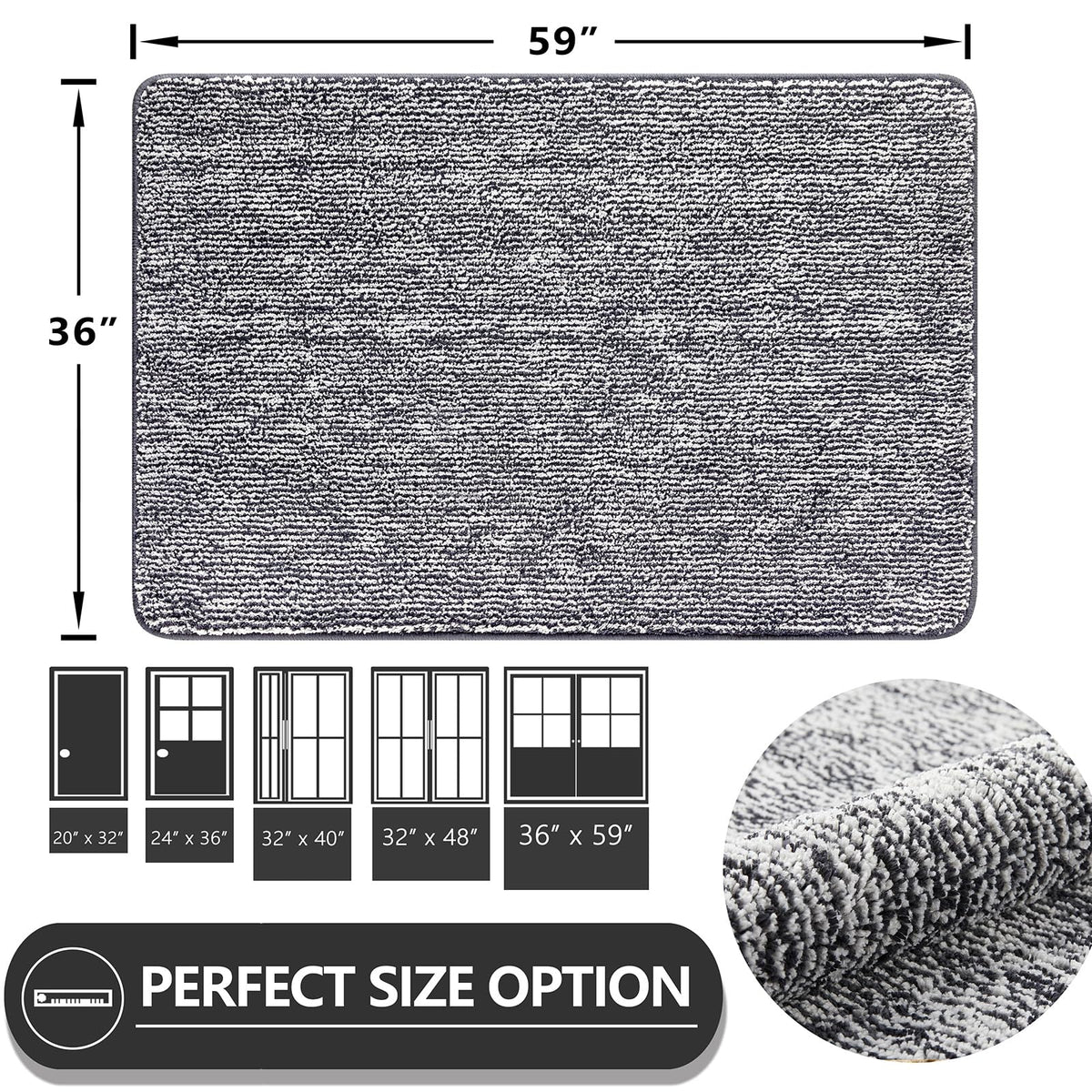 Indoor Doormat 36"x60"