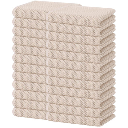 100% Cotton Waffle Weave Kitchen Dish Towels 24 (24 Count)