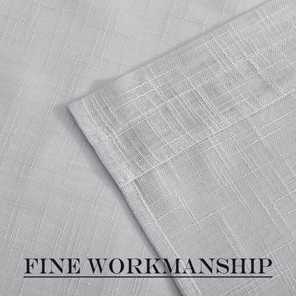 Light Grey Sheer Sidelight Curtain for Side Window Cover