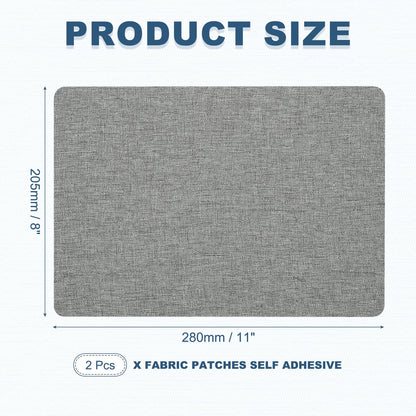 8x11 Inch Linen Repair Patches (2 Count)