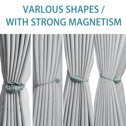 2 PCS Magnetic Curtain Tiebacks (2 Count)
