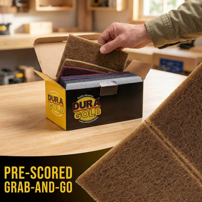 Premium 6" x 9" 10 Scuff Pad Variety Pack (10 Count)