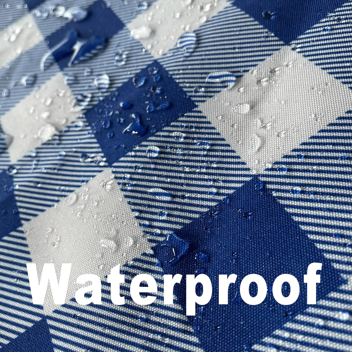 Waterproof Plaid Tablecloth Fabric