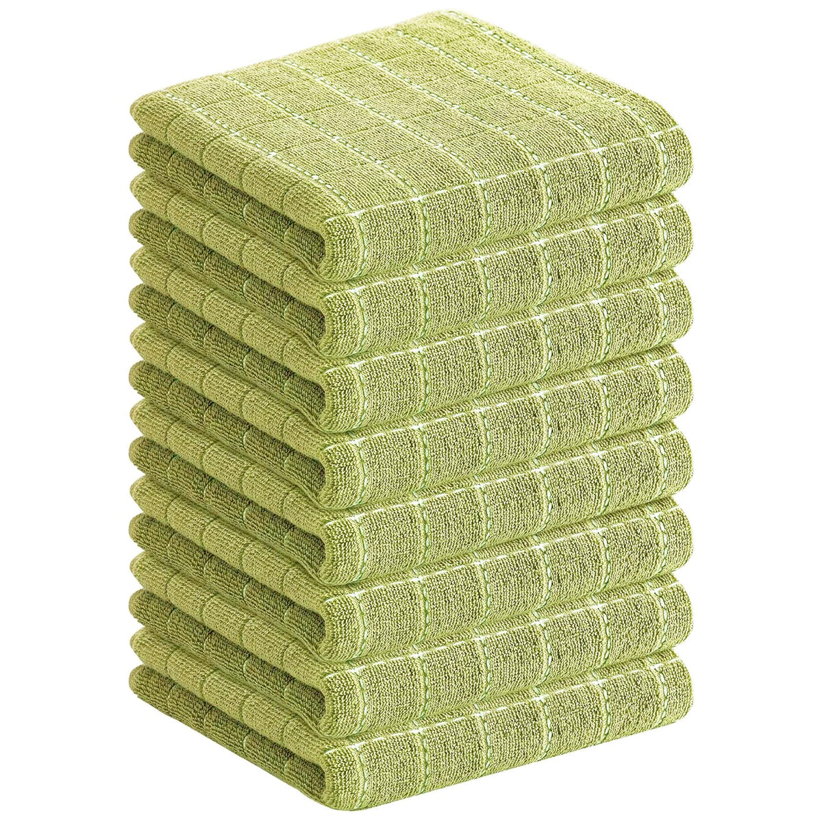 100% Cotton Terry Kitchen Towels (8 Count)