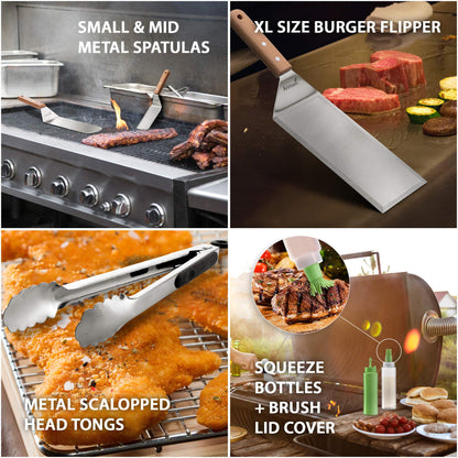Metal Spatula Set of 6 (10 Count)