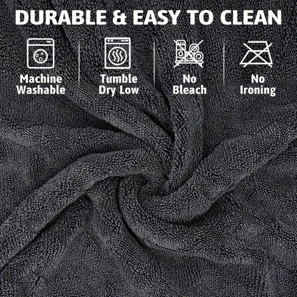 1000GSM Car Drying Towel 18"x24"